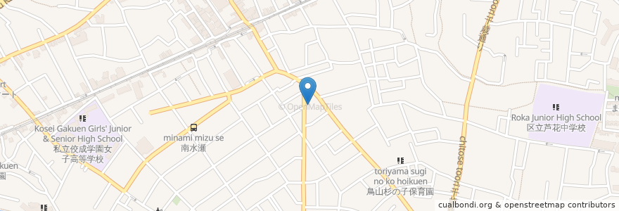 Mapa de ubicacion de スマイル en Japón, Tokio, Setagaya.