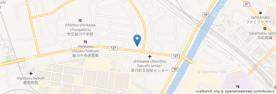 Mapa de ubicacion de はやし歯科 en Jepun, 愛知県, 清須市.