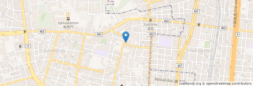 Mapa de ubicacion de みのり動物クリニック en Jepun, 東京都.