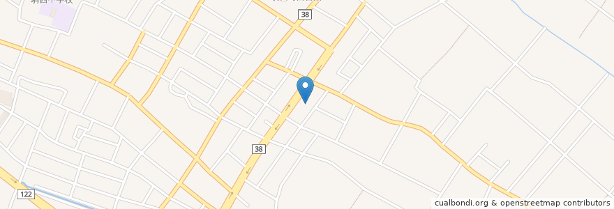 Mapa de ubicacion de ウエルシア騎西根古屋店 en اليابان, 埼玉県, 加須市.