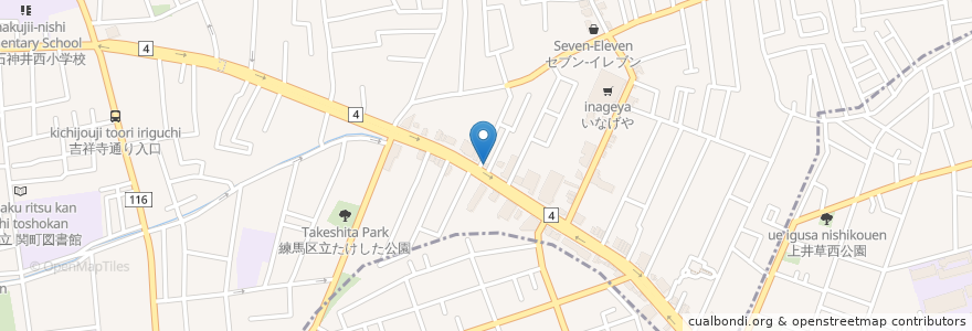 Mapa de ubicacion de さぬきや en ژاپن, 東京都, 練馬区.