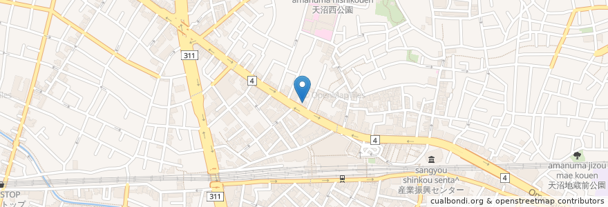 Mapa de ubicacion de 荻窪グレイス歯科 en Japonya, 東京都, 杉並区.