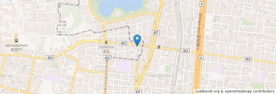 Mapa de ubicacion de 無国籍バル KAIKYO en 日本, 東京都, 台東区.