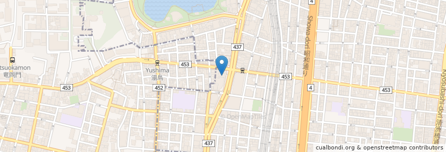 Mapa de ubicacion de 吉野眼科クリニック en اليابان, 東京都, 台東区.
