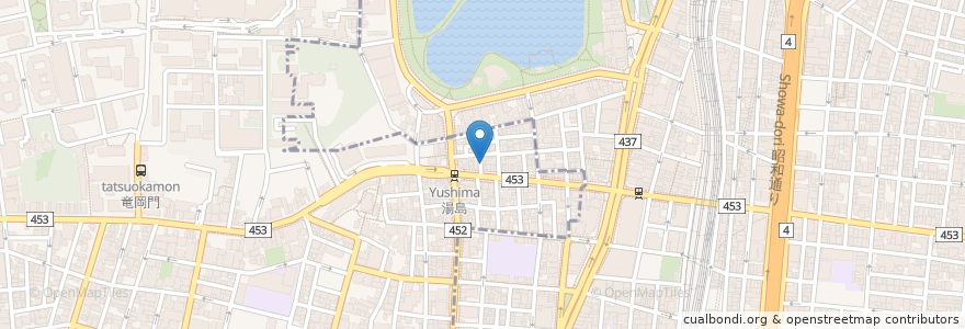 Mapa de ubicacion de まる超ホルモン en Japan, 東京都, 台東区.