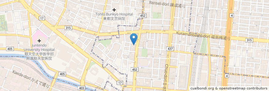 Mapa de ubicacion de さくら歯科クリニック en Japan, Tokio, 千代田区.