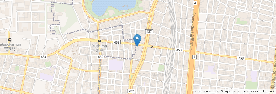 Mapa de ubicacion de 吉野眼科クリニック en Jepun, 東京都, 台東区.