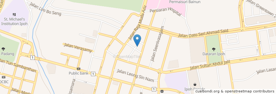 Mapa de ubicacion de Viking Village Bar of Music en Malaisie, Perak.