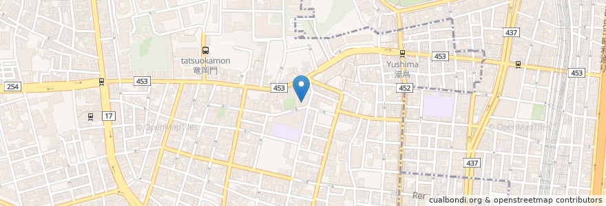 Mapa de ubicacion de たんぽぽ保育園 しんはな分園 en اليابان, 東京都, 文京区.