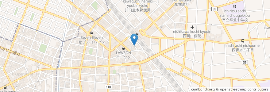 Mapa de ubicacion de やきとんじゃんじゃん en Japan, Saitama Prefecture.