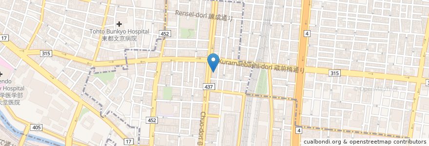 Mapa de ubicacion de ふくだ歯科医院 en 日本, 东京都/東京都.