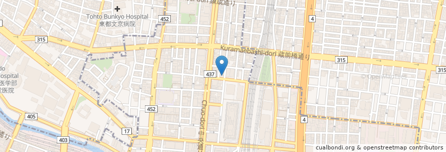 Mapa de ubicacion de ステーキハウスPound en Japan, Tokio.