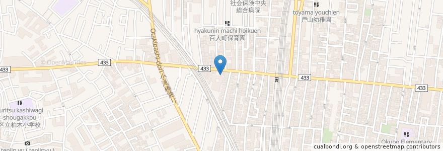 Mapa de ubicacion de ジョナサン en Japon, Tokyo, Shinjuku.