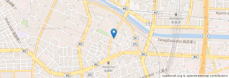 Mapa de ubicacion de ロイヤル薬局 en اليابان, 東京都, 千代田区.