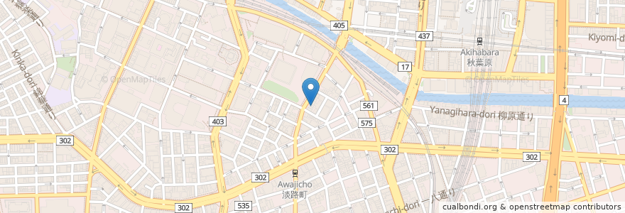 Mapa de ubicacion de 松竹庵 en Giappone, Tokyo, Chiyoda.