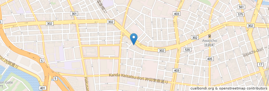 Mapa de ubicacion de おむすび権米衛 en Japon, Tokyo, 千代田区.
