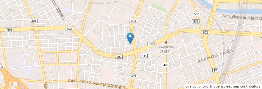 Mapa de ubicacion de 大戸屋 en Japan, Tokio, 千代田区.
