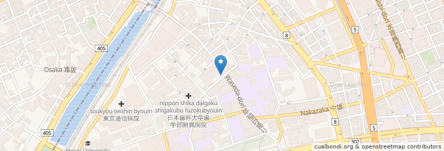 Mapa de ubicacion de la cantina cancemi en 日本, 東京都, 千代田区.
