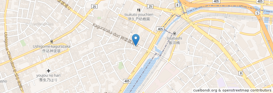 Mapa de ubicacion de 天下一品 en 日本, 東京都.