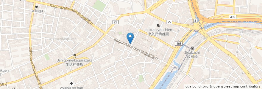 Mapa de ubicacion de 五十番 en 일본, 도쿄도.
