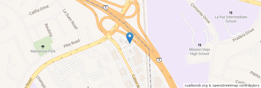 Mapa de ubicacion de Family Dental - David M. Harris DDS en 美利坚合众国/美利堅合眾國, 加利福尼亚州/加利福尼亞州, Orange County, Laguna Hills.