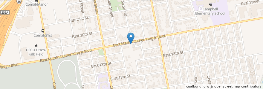 Mapa de ubicacion de White Mason Mc Elveen & Associates: Mason Norman L DDS en アメリカ合衆国, テキサス州, Travis County, Austin.