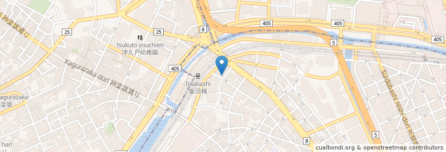Mapa de ubicacion de かっぽうぎ en Japan, Tokio, 千代田区.