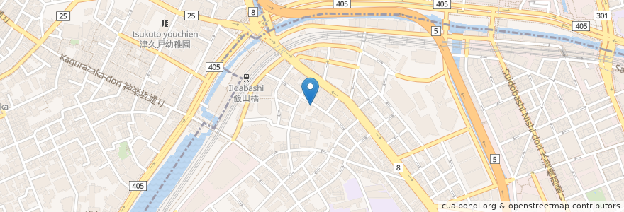 Mapa de ubicacion de えぞ松本店 en ژاپن, 東京都, 千代田区.