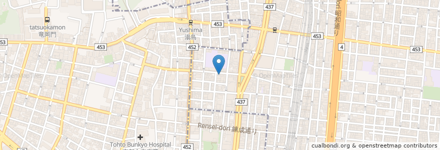 Mapa de ubicacion de エスターテ en ژاپن, 東京都.