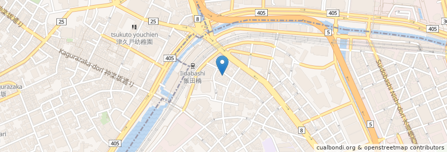 Mapa de ubicacion de 天鴻餃子房 en Japan, 東京都, 千代田区.