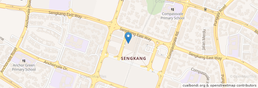 Mapa de ubicacion de Maki-San en 싱가포르, Northeast.