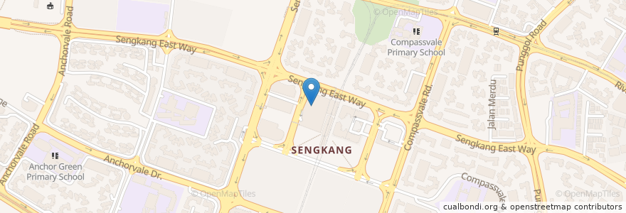 Mapa de ubicacion de PHO Street en Singapour, Northeast.