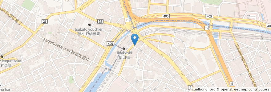 Mapa de ubicacion de とろ網 en Jepun, 東京都, 千代田区.