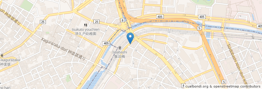 Mapa de ubicacion de 琥珀ブルワリー en ژاپن, 東京都, 千代田区.