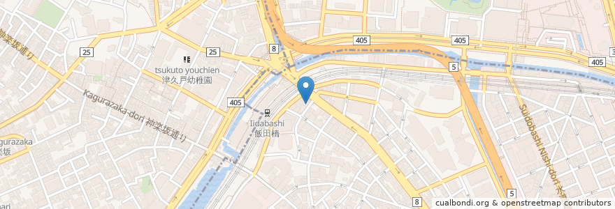 Mapa de ubicacion de ばりとんかつ en Japan, 東京都, 千代田区.