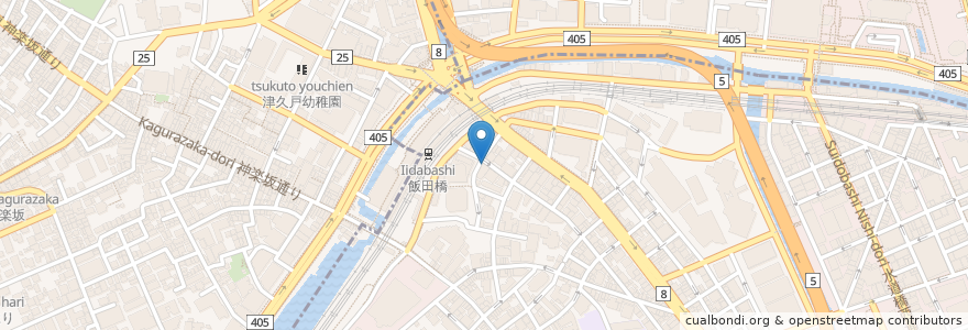 Mapa de ubicacion de 生パスタ GRAIN en ژاپن, 東京都, 千代田区.