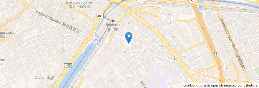 Mapa de ubicacion de 富士堂漢方薬局 en Japonya, 東京都, 千代田区.