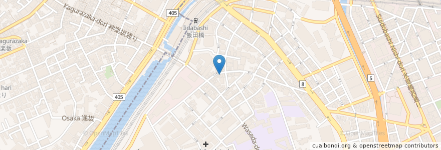 Mapa de ubicacion de 原価ビストロBAN! en ژاپن, 東京都, 千代田区.