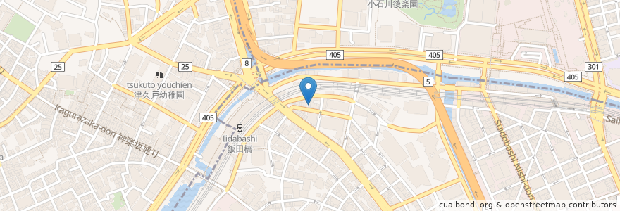 Mapa de ubicacion de 三味亭 en Japón, Tokio, Chiyoda.