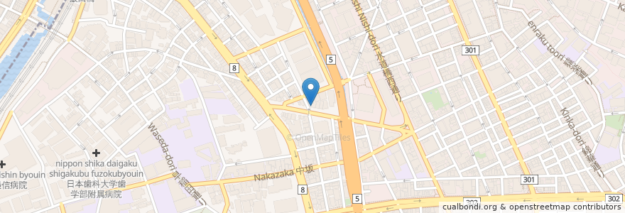 Mapa de ubicacion de PUJA en 日本, 東京都, 千代田区.