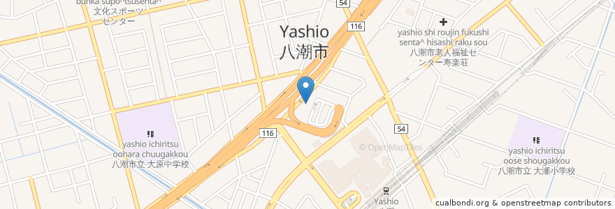 Mapa de ubicacion de Shop 840 Kitchen en Japão, 埼玉県, 八潮市.