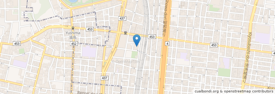 Mapa de ubicacion de ルノアール en 日本, 東京都, 台東区.