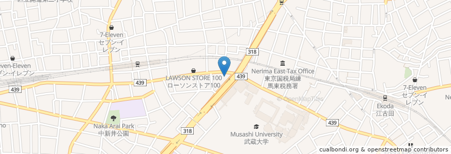 Mapa de ubicacion de Esso Express en Japón, Tokio, Nerima.