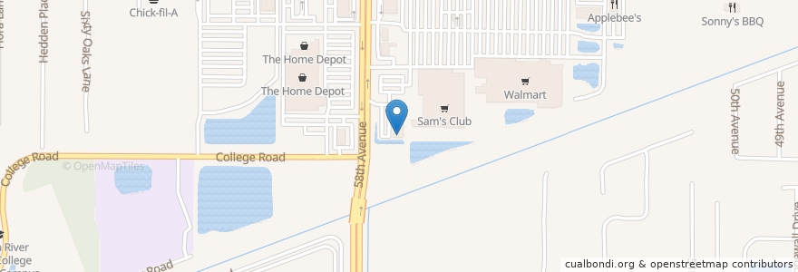Mapa de ubicacion de Hoffman Dental Smiles en États-Unis D'Amérique, Floride, Indian River County.