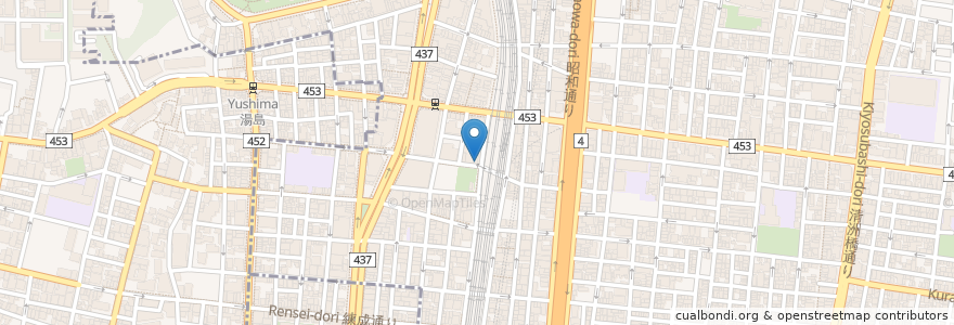 Mapa de ubicacion de MKレストラン en 日本, 東京都, 台東区.