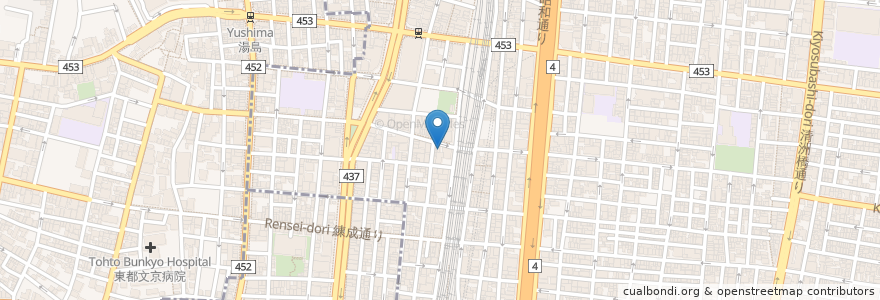 Mapa de ubicacion de 串かつでんがな en 日本, 東京都, 台東区.
