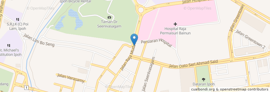 Mapa de ubicacion de Restoran Muhamadia en Maleisië, Perak.