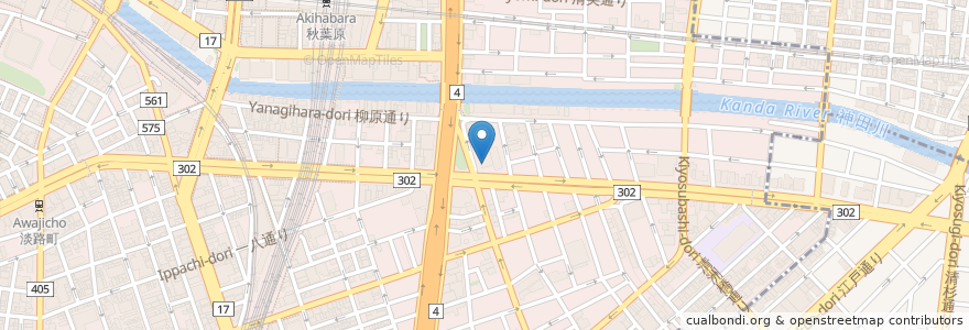Mapa de ubicacion de 千葉銀行 en ژاپن, 東京都, 千代田区.