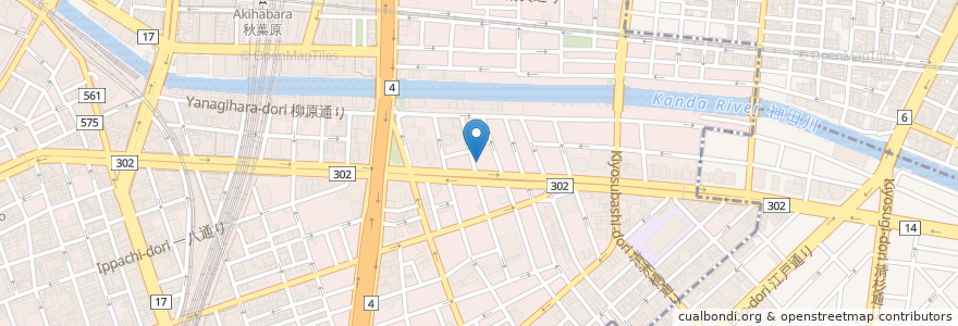Mapa de ubicacion de スギ薬局 en Japão, Tóquio, 千代田区.
