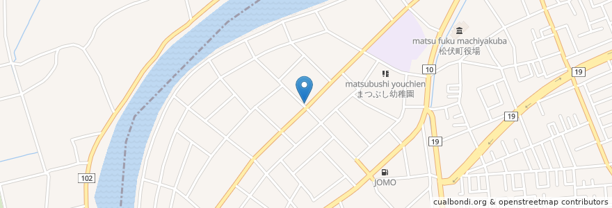 Mapa de ubicacion de 串焼き居酒屋政 en Japan, Präfektur Saitama, 越谷市.